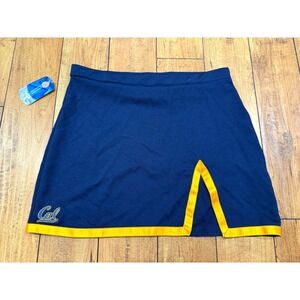 NWT Genuine Spirit Hype & Vice Womens L Cal Berkeley Tailgate Football Skirt